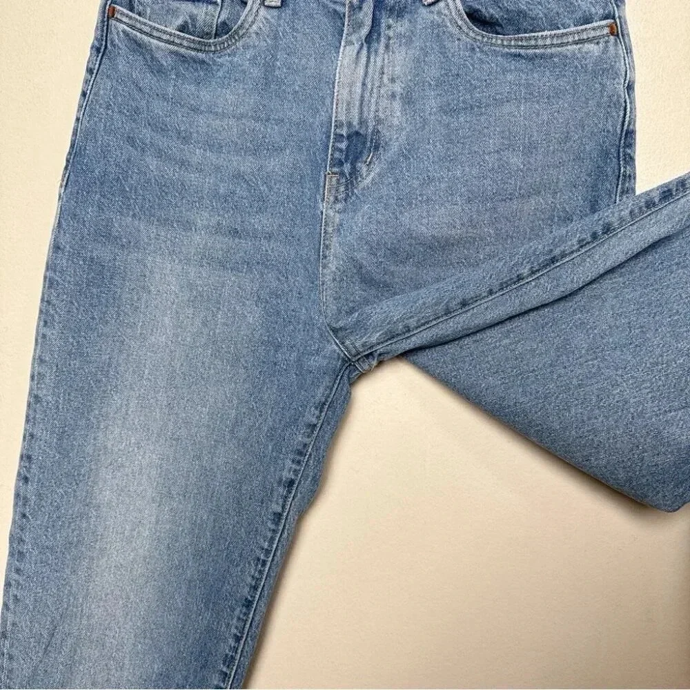 Ever  New Womens 6 Denim Effy Barrell Relaxed Leg Jeans Medium Wash - Picture 8 of 14